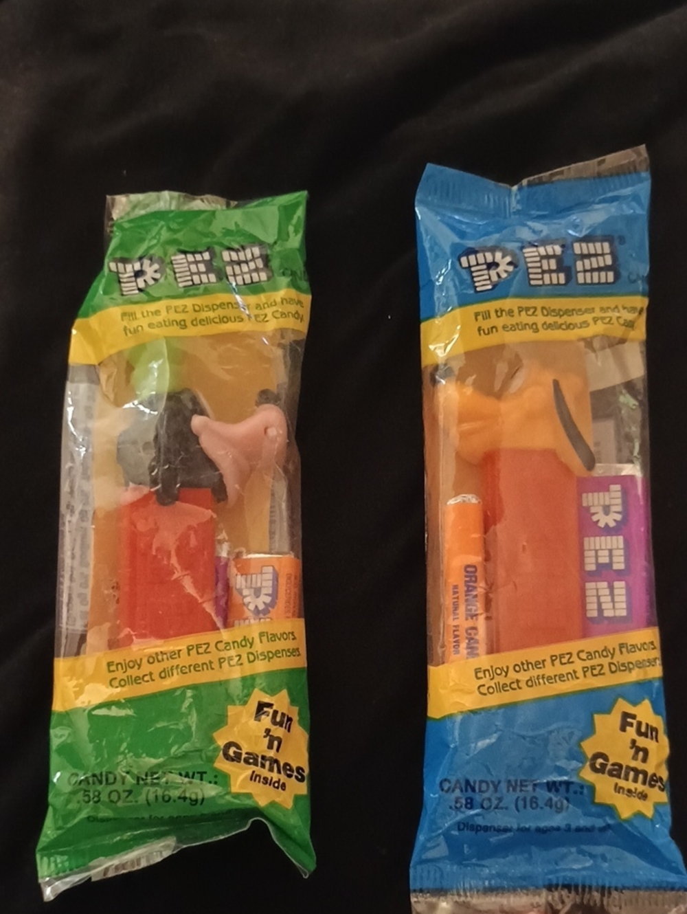 DISNEY PEZ Candy Dispenser Duo - PLUTO and GOOFY Characters "NEW"